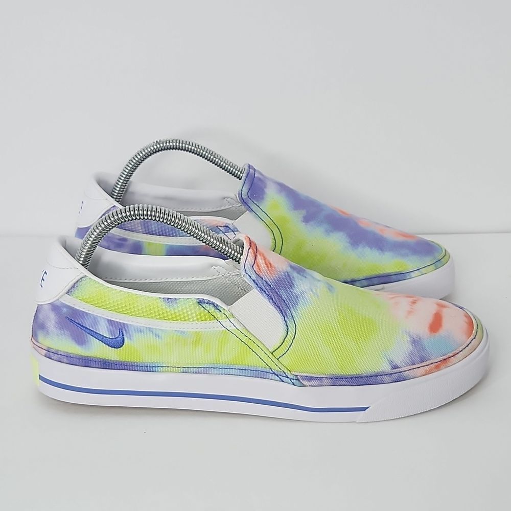 Nike court legacy tie dye shoes